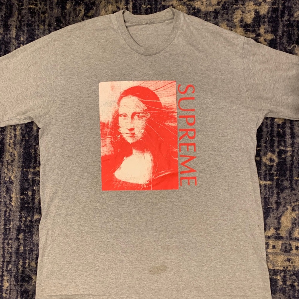 Used Supreme Mona Lisa Shirt